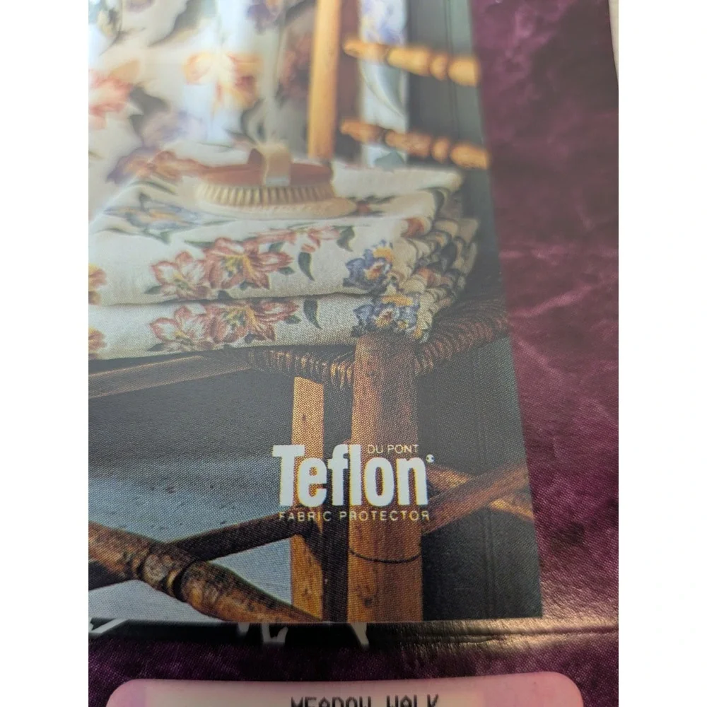 Springs‎ Performance Meadow Walk Shower Curtain Floral Cottagecore Teflon NIP